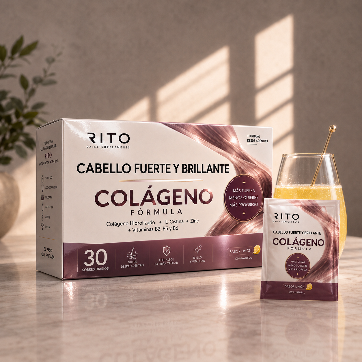 HAIR Colágeno - Cabello Fuerte y Brillante